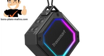 Promotion Tronsmart Groove 2 : l’enceinte sans fil étanche et lumineuse pour seulement 19 € ! 🎶💦