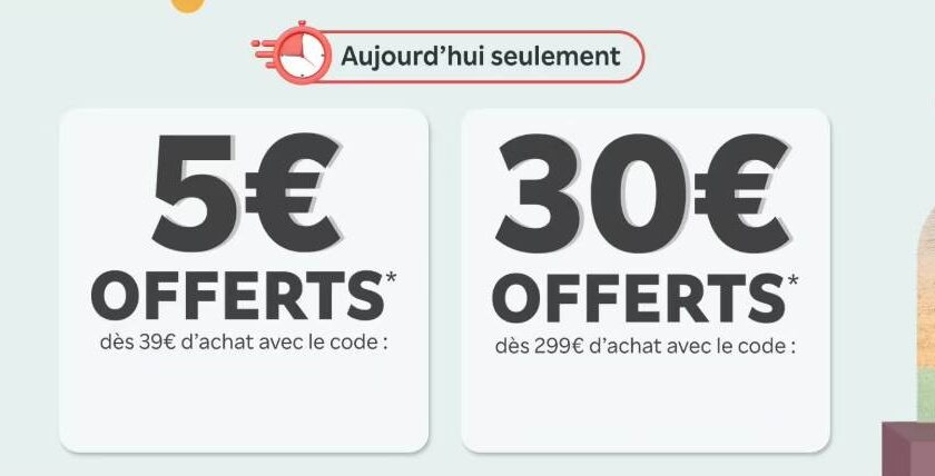 remise de 5€ sur rakuten
