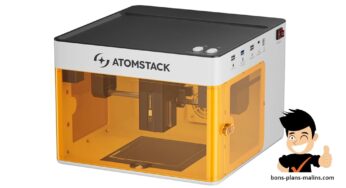 ATOMSTACK P1 : le graveur laser à diode 5W en promo à 189€ au lieu de 299€ ! 🚀🔥