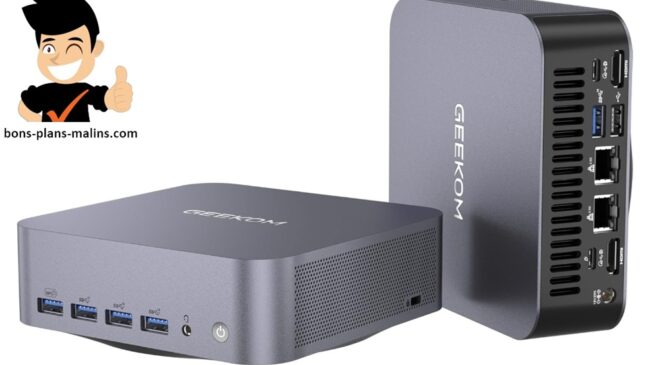 mini pc geekom gt1 mega avec intel core ultra 9 185h