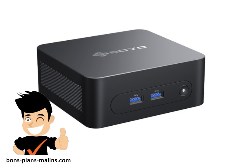 mini pc soyo m2 plus2 (alder lake n100) à prix réduit