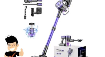 Nettoyage rapide et facile : l’aspirateur sans fil balai Teendow V07 à 81,89€ 🏡✨