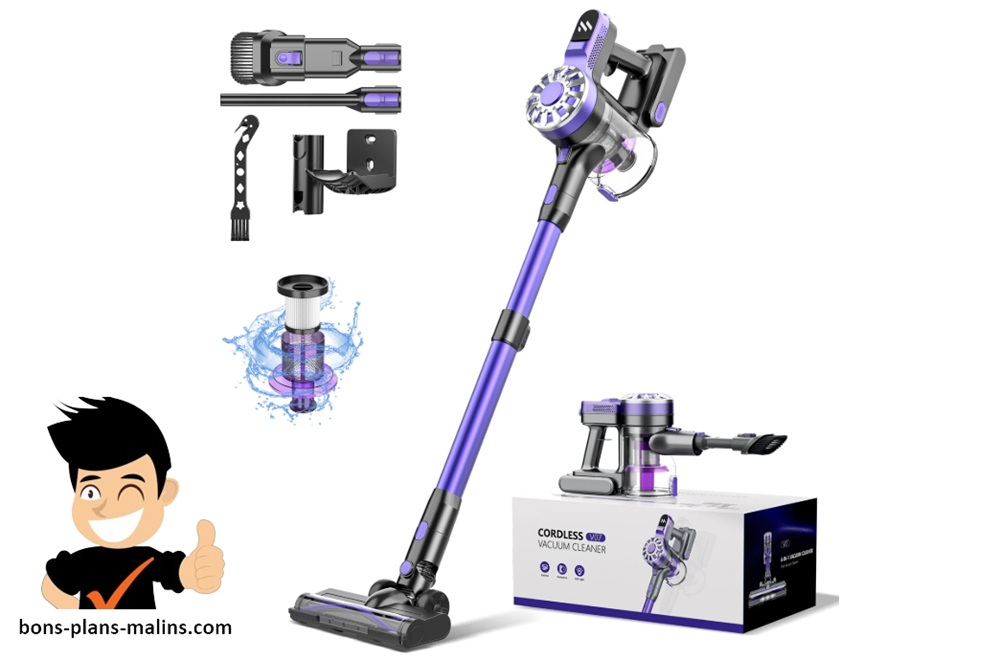 nettoyage rapide et facile aspirateur sans fil balai teendow v07