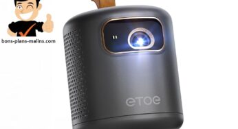 Plongez dans le cinéma à domicile avec le vidéoprojecteur DLP ETOE Dolphin en promo 399€ ! 🎬📽️