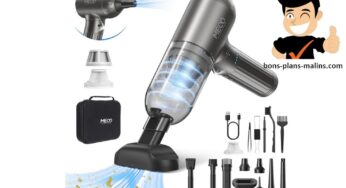 Promotion aspirateur à main sans fil 4 en 1 MECO ELEVERDE ME-VC2 à 29,99 € au lieu de 49,99 € ! 🚀