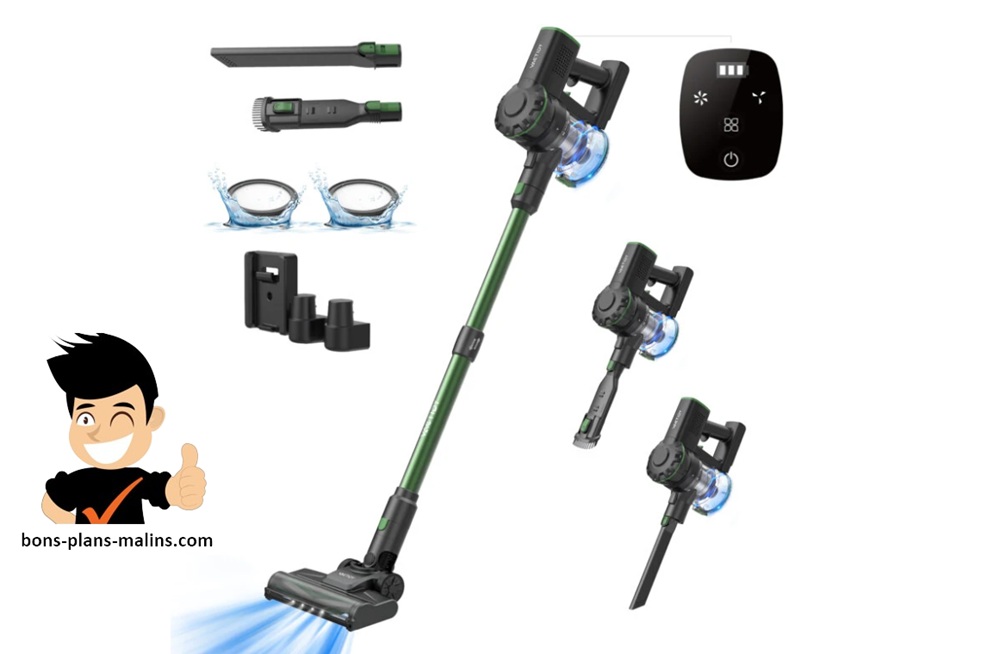 promotion aspirateur sans fil vactidy blitz v9 pro