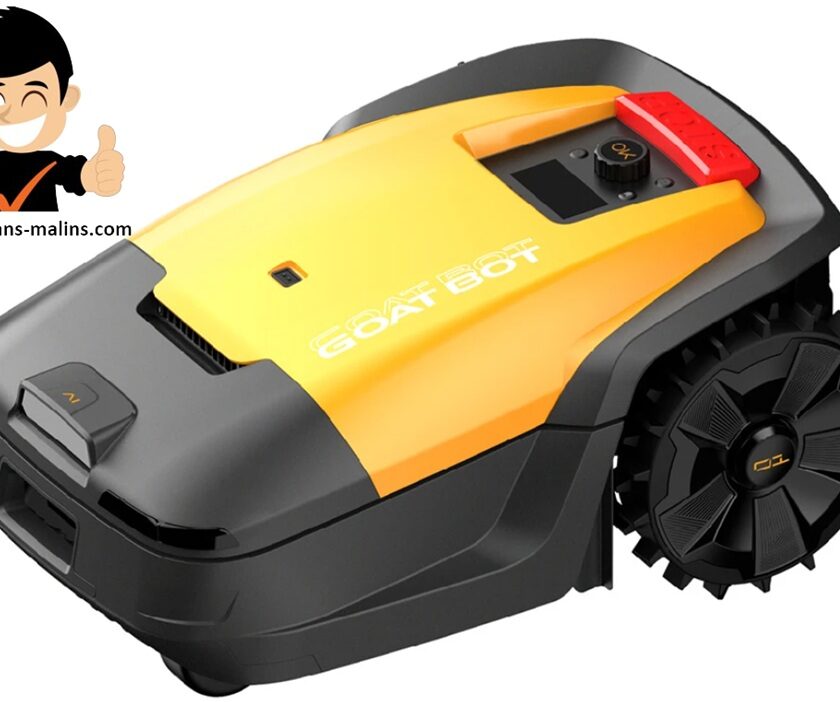 promotion robot tondeuse sans fil goat bot unicut h1