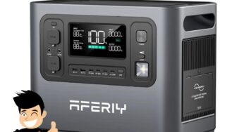Promotion station d’énergie portable AFERIY P110-D 1200W à seulement 403,99€⚡