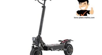679€ super puissante trottinette électrique tout terrain Halo Knight T104 (2x1000W, 10 pouces, jusqu’à 65 km/h)