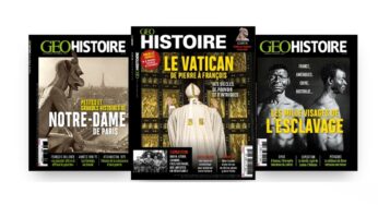 Abonnement magazine Géo Histoire pas cher : 31,50€ l’année (version papier + numérique)