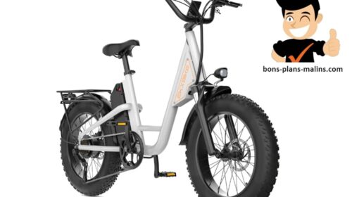 Bonne affaire fatbike vélo électrique EKXBIKE L1 au prix réduit de 875€ ! 🔥