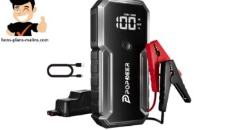 Démarrez votre voiture en un instant avec le POPDEER PD-J01 en promo à 37,65€ 🏁🔋