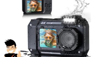 Promo appareil photo numérique étanche Kentfaith GW41.0108S1 à 82,49€ 📸 🌊