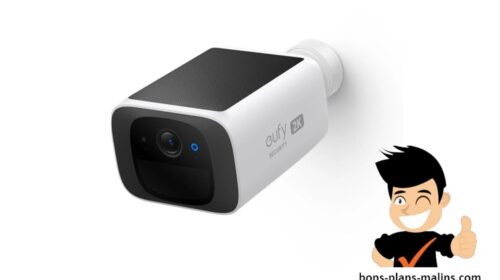 Promo caméra de surveillance solaire eufy SoloCam S220 à 59,99€ au lieu de 99,99€ 🔥🔒☀️