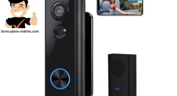Promotion sonnette connectée sans fil XTU J10 PLUS avec caméra 4MP à 53,19€ : Sécurité et sérénité à petit prix ! 🔔📹