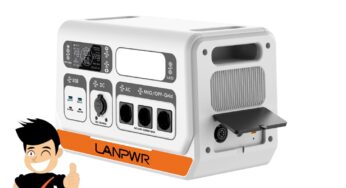 La station d’énergie portable avec micro-onduleur LANPWR 2400 Pro à 1199€ ! ⚡🔋