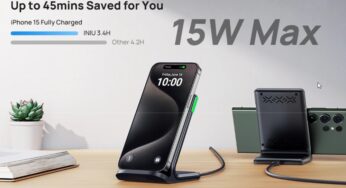 Bon plan : chargeur à induction INIU 15W avec lumière adaptative à 6,79€ (-50%) !
