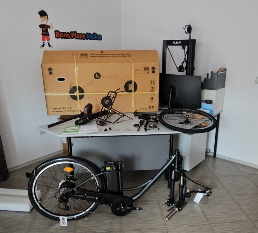 déballage et assemblage du isinwheel u2 (2)