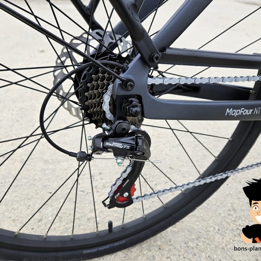 Shimano 7 vitesses Engwe Mapfour n1 air  