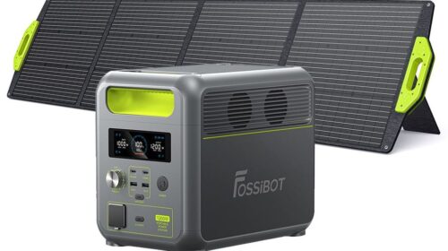 Énergie portable et durable : pack FOSSiBOT F1200 + panneau solaire à 599€ (offre flash 🚀)