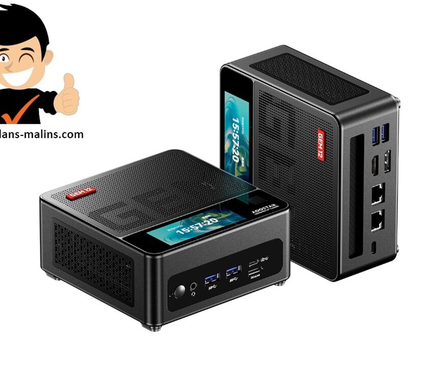 promo mini pc aoostar gem12 pro max