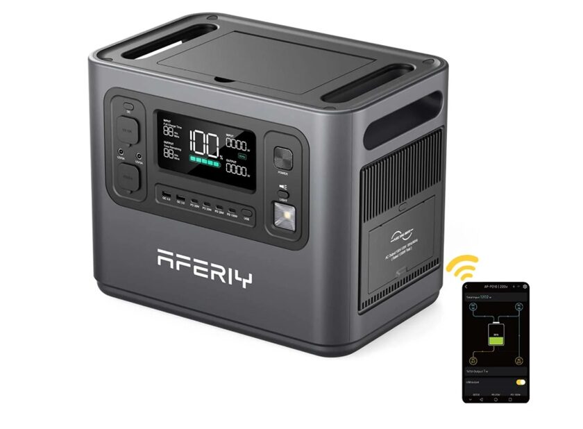 promotion aferiy p210 station d'énergie portable 2400w