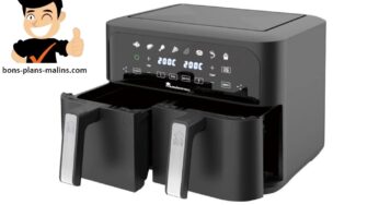 Promotion Masterpro Air Fryer 9L à double bac : vos 2 plats en un pour 89,99€ ! 🍟🔥