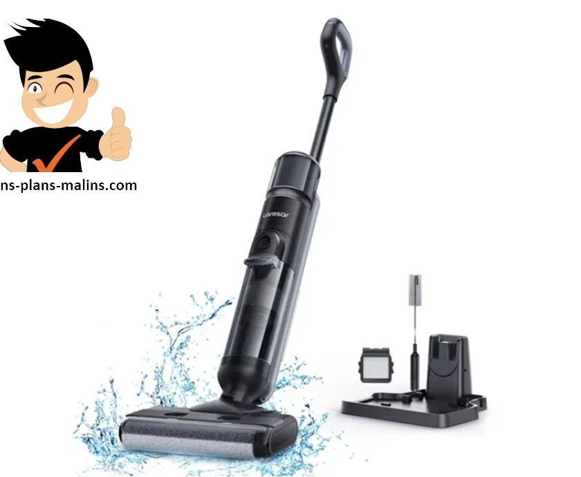 promotion nettoyeur de sols laresar m3 qui rend le ménage (presque) fun