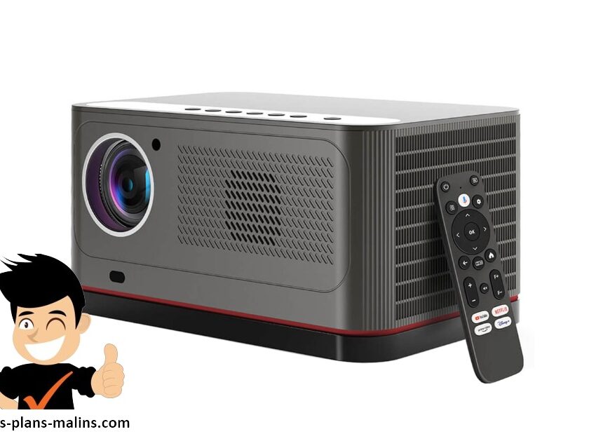 promotion projecteur tv android etoe whale pro