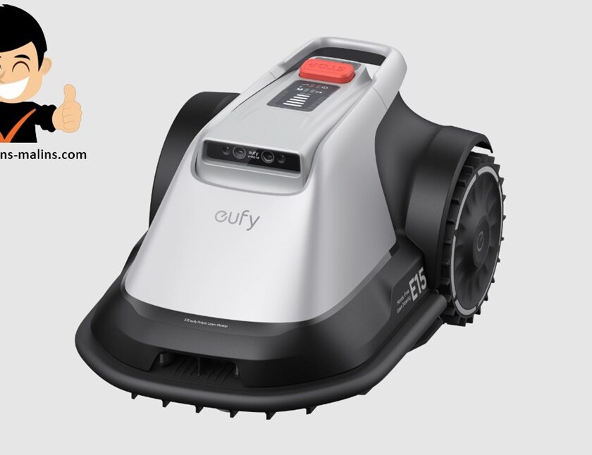 promotion robot tondeuse sans fil eufy e15