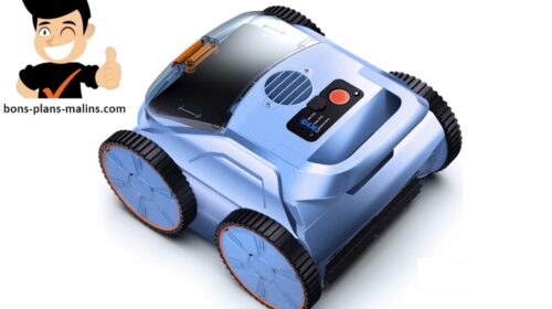 Le robot nettoyeur de piscine SEAUTO SAT 20 à petit prix de 172,30€ (sol et mur) ! 🏊♂️