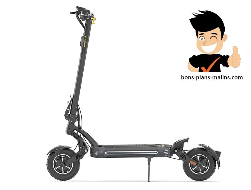 trottinette électrique 2 moteurs 1000w ausom sr1