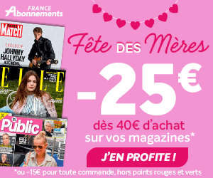 Bon plan cadeau fête de mères ❤️ abonnement magazine pas cher grâce à 15€ ou 25€ de remise sur des dizaines de titres