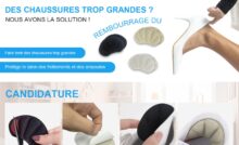 lot de 6 talonnettes surfou en mousse mémoire confort immédiat à 50%
