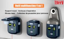niveau laser ventouse aspirateur rechargeable tyrry à prix cassé