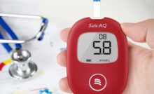 promo santé kit moniteur de glycémie connecté sinocare safe aq