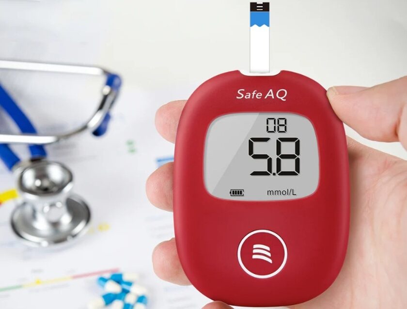 promo santé kit moniteur de glycémie connecté sinocare safe aq