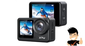 Promotion caméra sport 4K XTU S6 avec double écran, accessoires et carte SD pour moins de 95 € !