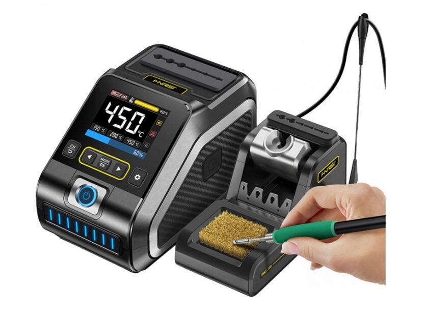 promotion kit station de soudure de précision fnirsi dws 200 f245 premium