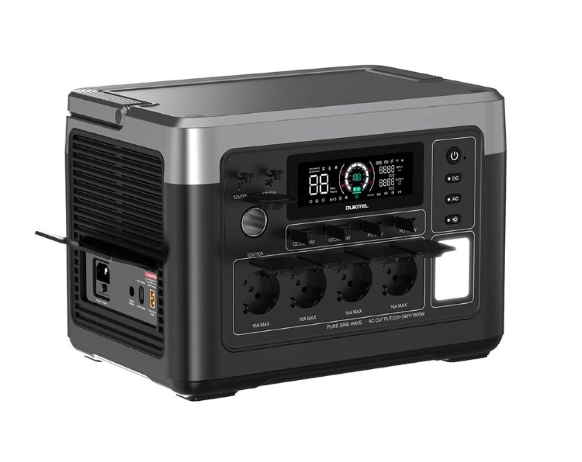promotion oukitel p1500 plus station d’énergie 1800w à prix choc