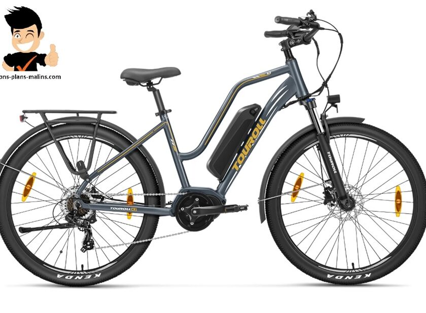 promotion touroll ma2 le vélo électrique à moteur central