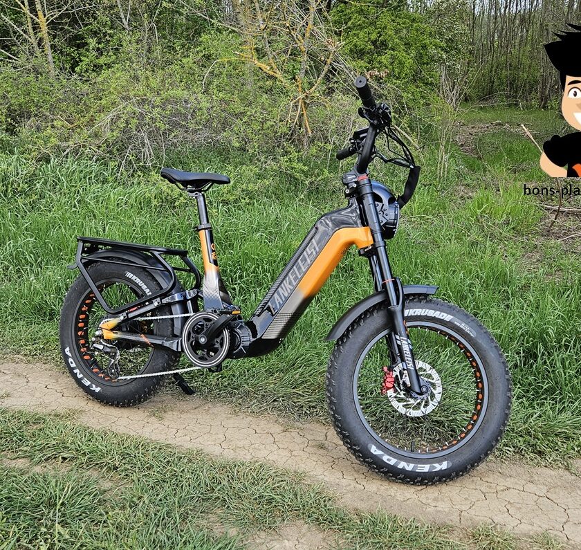 test du fatbike électrique lankeleisi rx800 plus