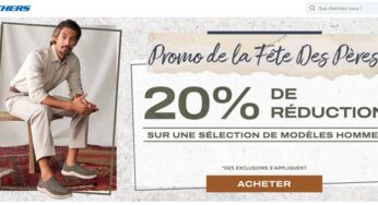 Fête des Pères Skechers : 20% de réduction sur la collection homme