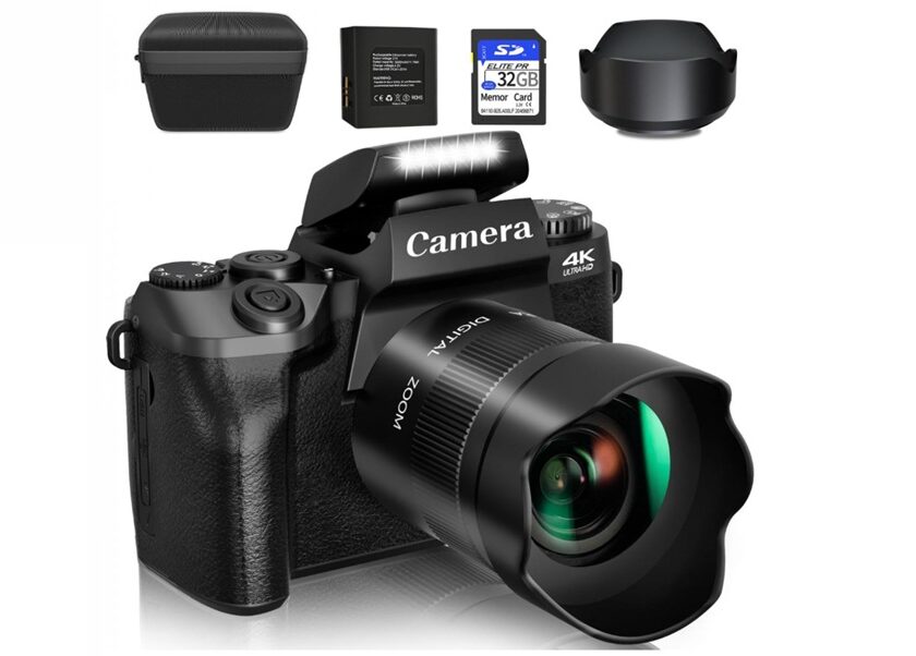 promotion appareil photo numérique 4k kentfaith gw41