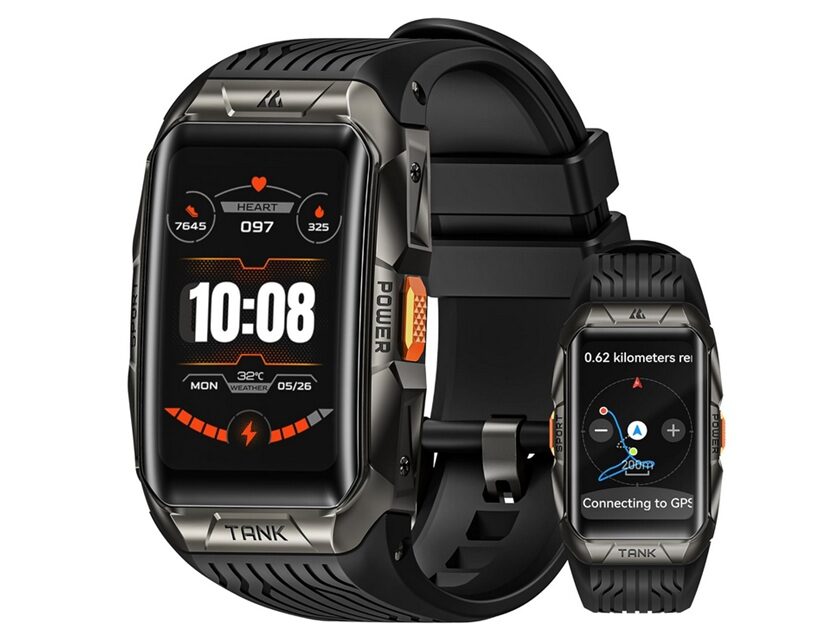 promotion montre connectée ultra robuste kospet tank x2 ultra à moitié prix