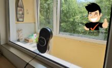 test complet du robot nettoyeur de vitres liectroux hcr 10