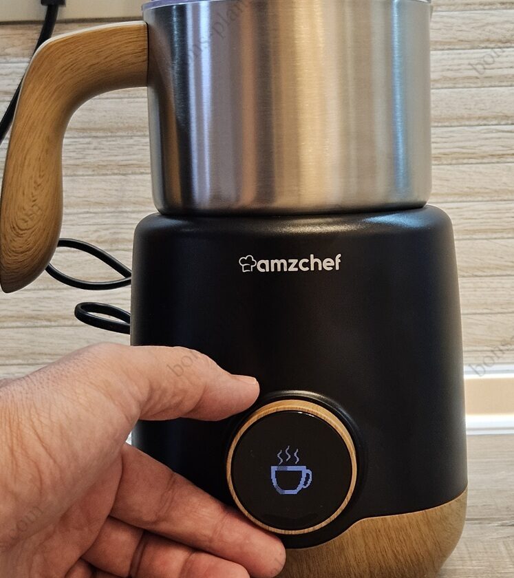 test du mousseur à lait 8 en 1 amzchef (8)