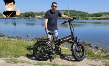 Test du vélo électrique Engwe EP-2 Boost  un fatbike pliable et légal avec booster
