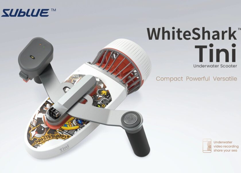 vitesse, fun et liberté sous l’eau le sublue whiteshark tini en promo