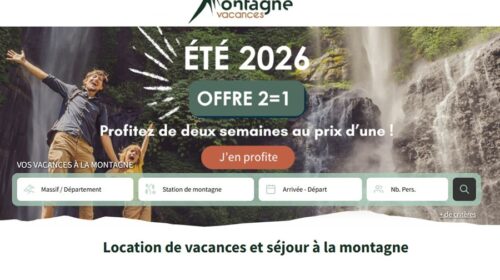 1 semaine achetée = 1 semaine gratuite cet été avec Montagne Vacances 🌄